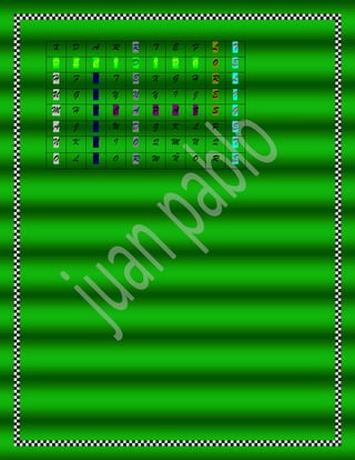 X   D   A   R   R   T   E   F   L   T
D   E   C   I   D   I   D   O   O   E
H   F   C   T   E   X   G   H   R   L
U   G   O   Y   N   Y   I   J   E   I
M   H   N   C   A   P   A   Z   S   G
A   J   O   U   D   Z   K   L   P   E
N   K   C   I   O   Q   M   N   Q   T
O   L   E   O   R   W   Ñ   O   R   E
 