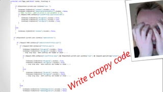 You cant be agile if your code sucks
