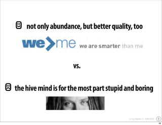 YOU Learning - the impact of user generated content on education