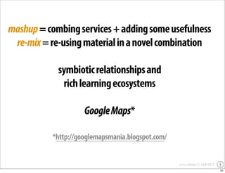 YOU Learning - the impact of user generated content on education