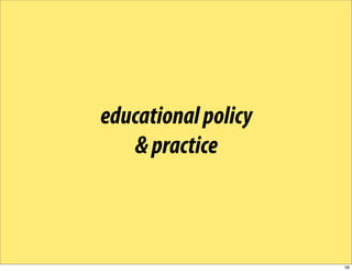 YOU Learning - the impact of user generated content on education