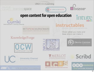 YOU Learning - the impact of user generated content on education