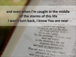 Never Let Go Words You Never Let Go | PPT