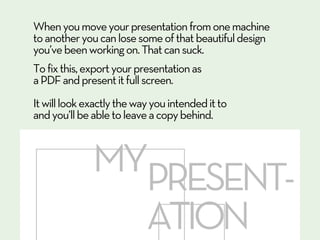 You Suck At PowerPoint! by @jessedee