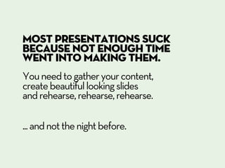 You Suck At PowerPoint! by @jessedee