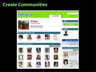 Create Communities 