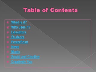 powerpoint for group wiki