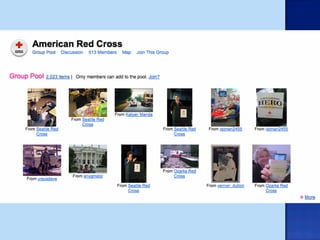   You have a voice
  Showcase pictures or other
   project-related artifacts
  Test out ideas
  Create dialogue
 