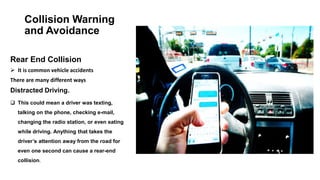 Collision warning and avoidance | PPTX