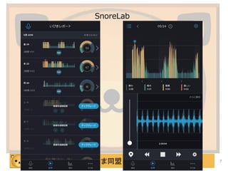 わんくま同盟 名古屋勉強会 #48
SnoreLab
7
 