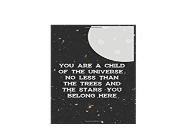 Book Audiobook Library You Are A Child Of The Universe No Leb Than Th