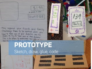 Test your new prototype.
Share your prototype with your partner and get
feedback on the outcome of your design
process.
Wh...