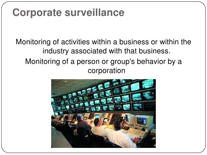 Workplace Surveillance