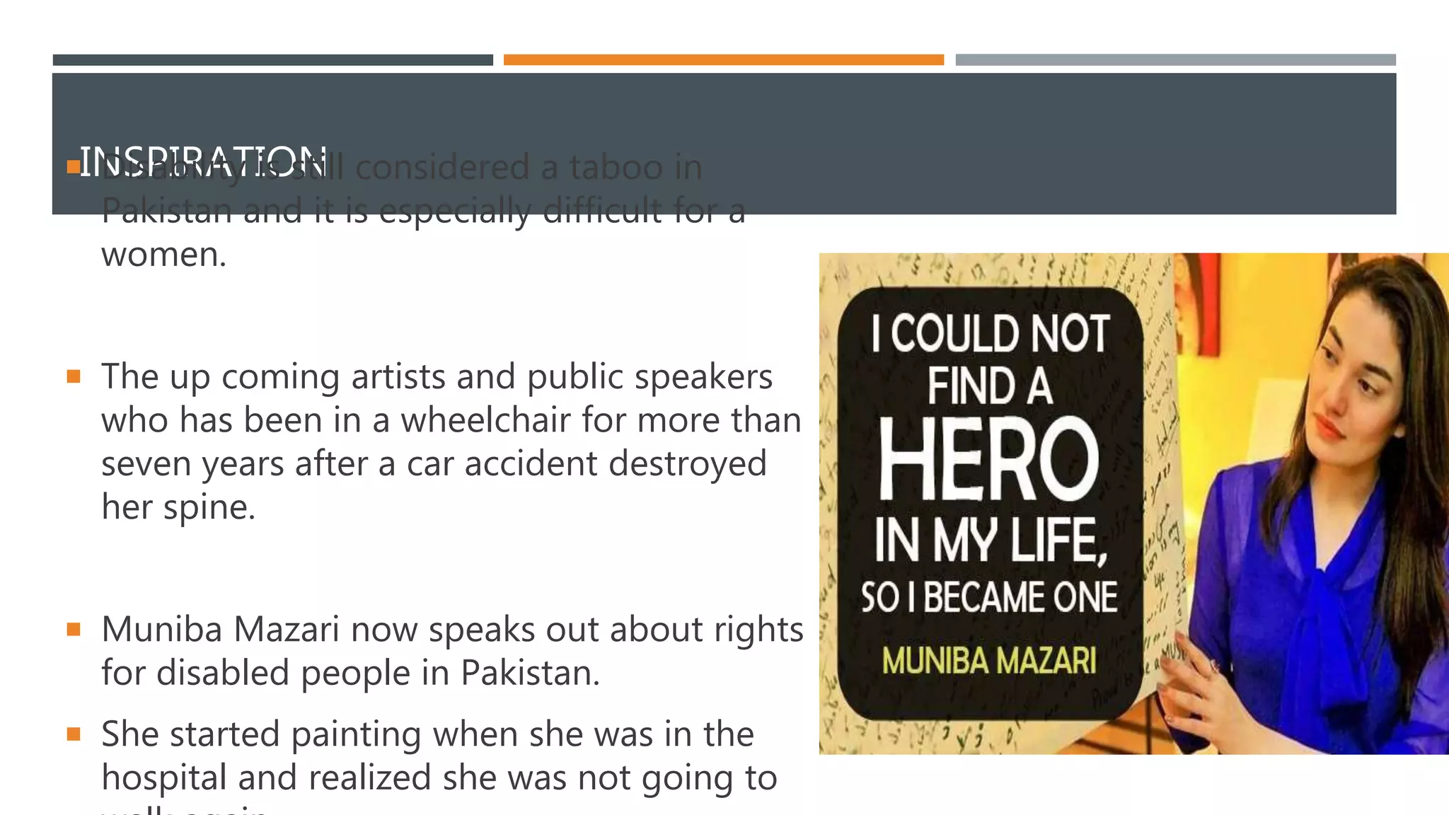Muniba Mazari | PPTX