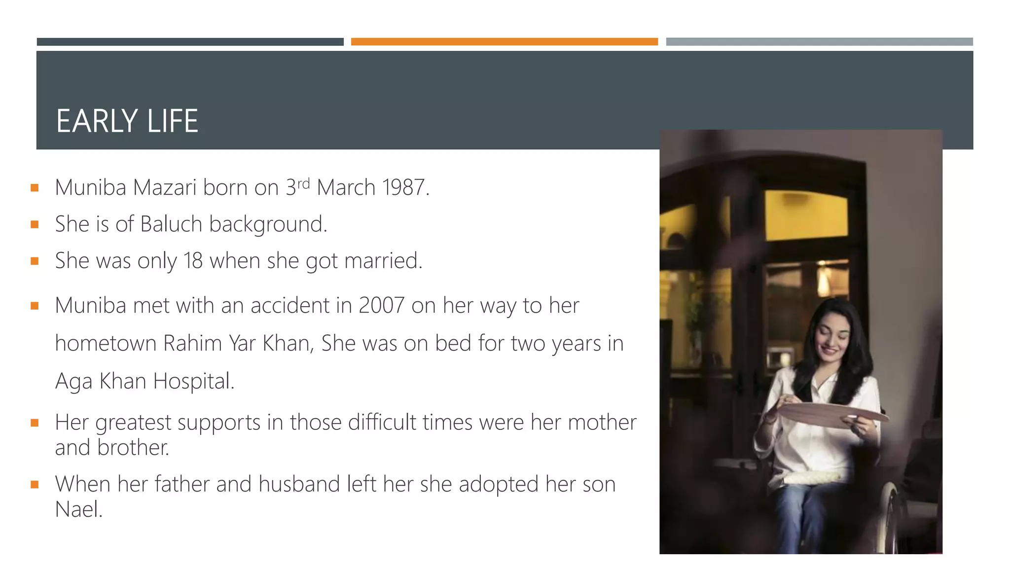 Muniba Mazari | PPTX