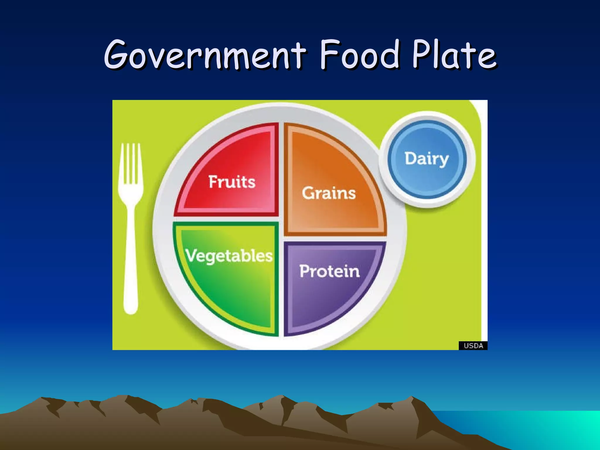Government Food Plate 