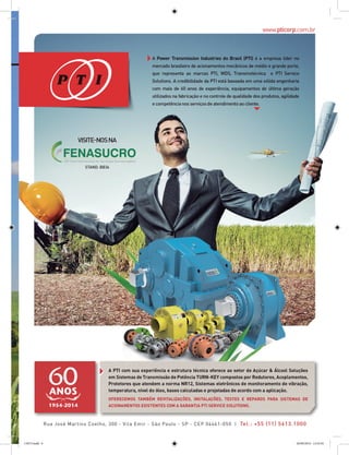 9REVISTA CANAMIX | JULHO | 2014
CM73.indd 9 26/09/2014 12:43:45
 