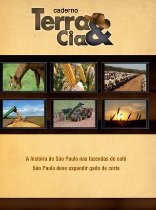REVISTA CANAMIX |NOVEMBRO | 201440
A história de São Paulo nas fazendas de café
São Paulo deve expandir gado de corte
 