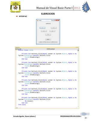 manual visual basic 01 | PDF