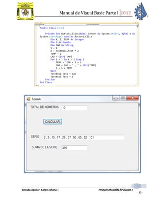 manual visual basic 01 | PDF