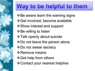 You Can Prevent Suicide