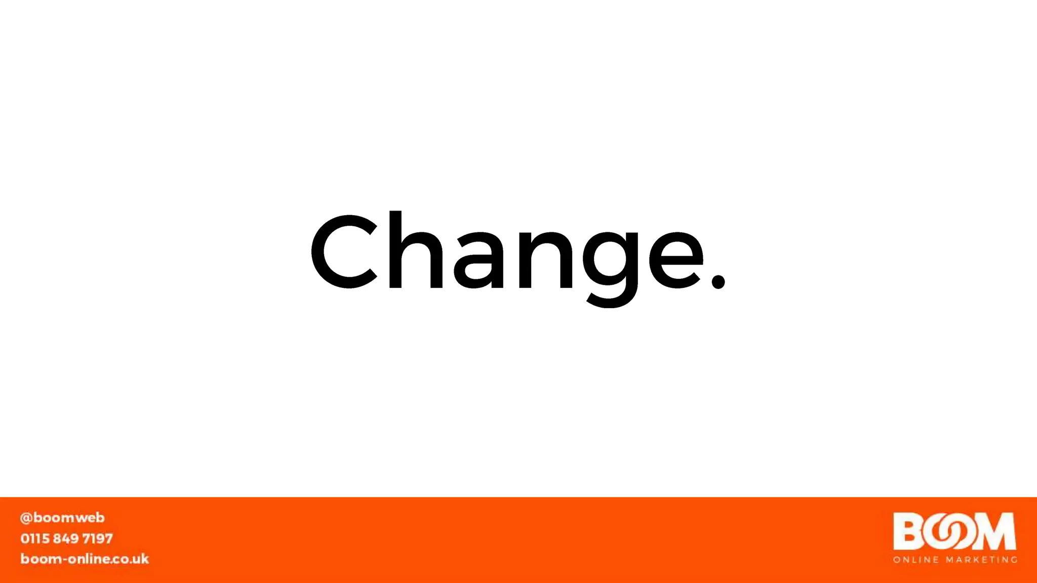 You Cant Change Shit Without Changing Shit