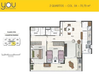 You Design Residence - Apartamentos 2 e 3 Quartos no Recreio - Vendas CLG IMÓVEIS