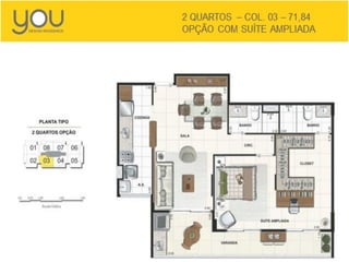 You Design Residence - Apartamentos 2 e 3 Quartos no Recreio - Vendas CLG IMÓVEIS