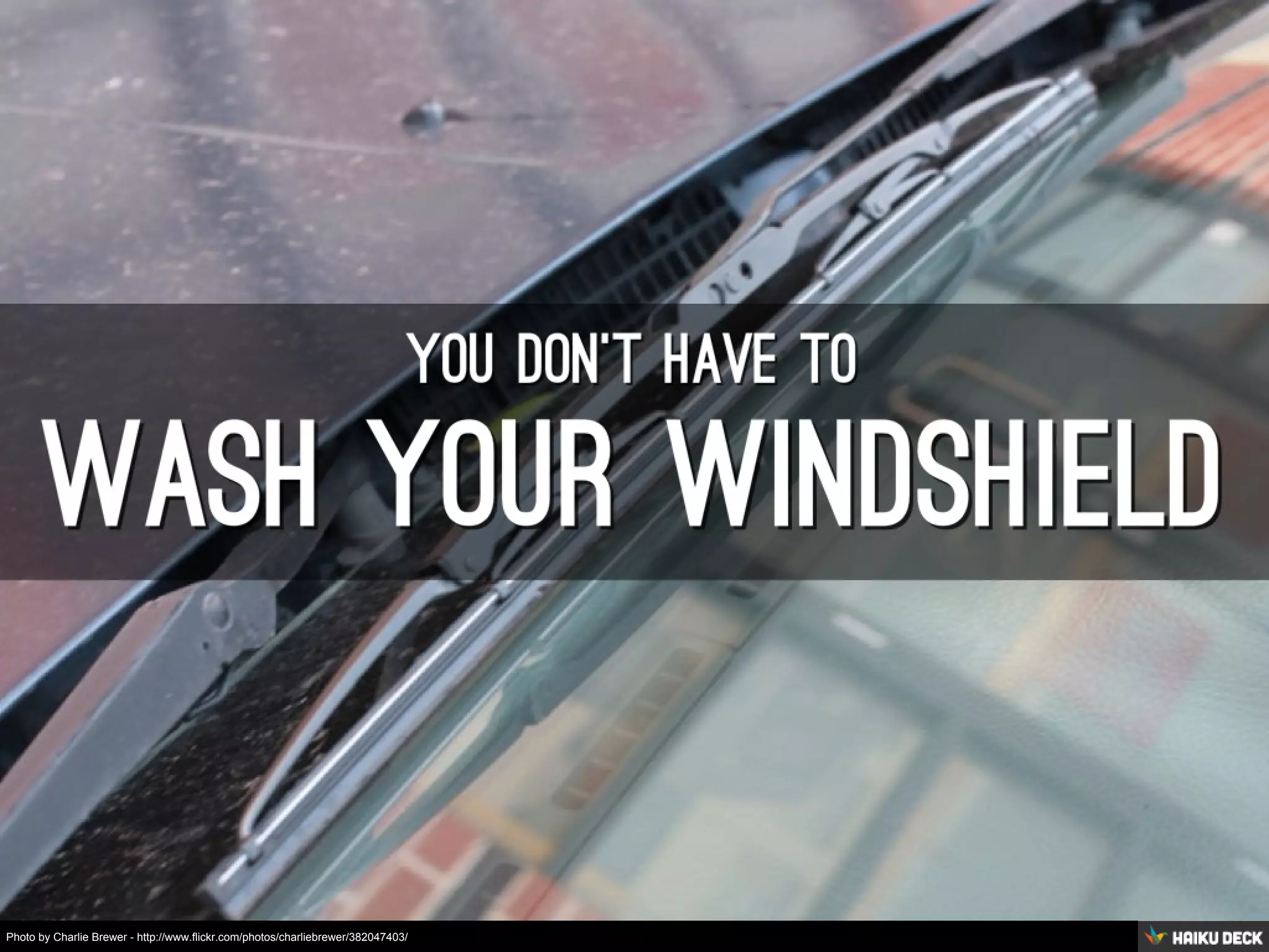 Photo by Charlie Brewer - http://www.flickr.com/photos/charliebrewer/382047403/