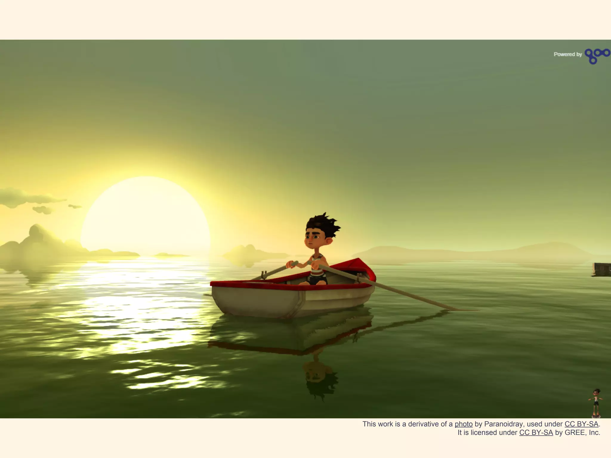 This work is a derivative of a photo by Paranoidray, used under CC BY-SA.
It is licensed under CC BY-SA by GREE, Inc.
 