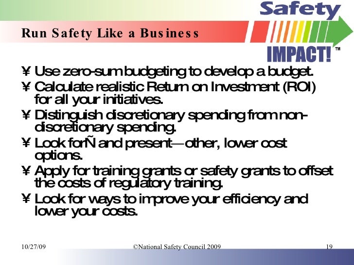 You get what you measure tips for establishing safety metrics