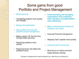 You have a project manager   yay