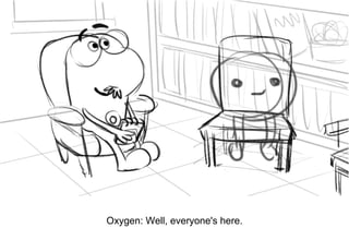 Dialog
Oxygen: Well, everyone's here.
 