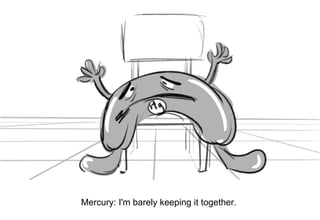 Dialog
Mercury: I'm barely keeping it together.
 