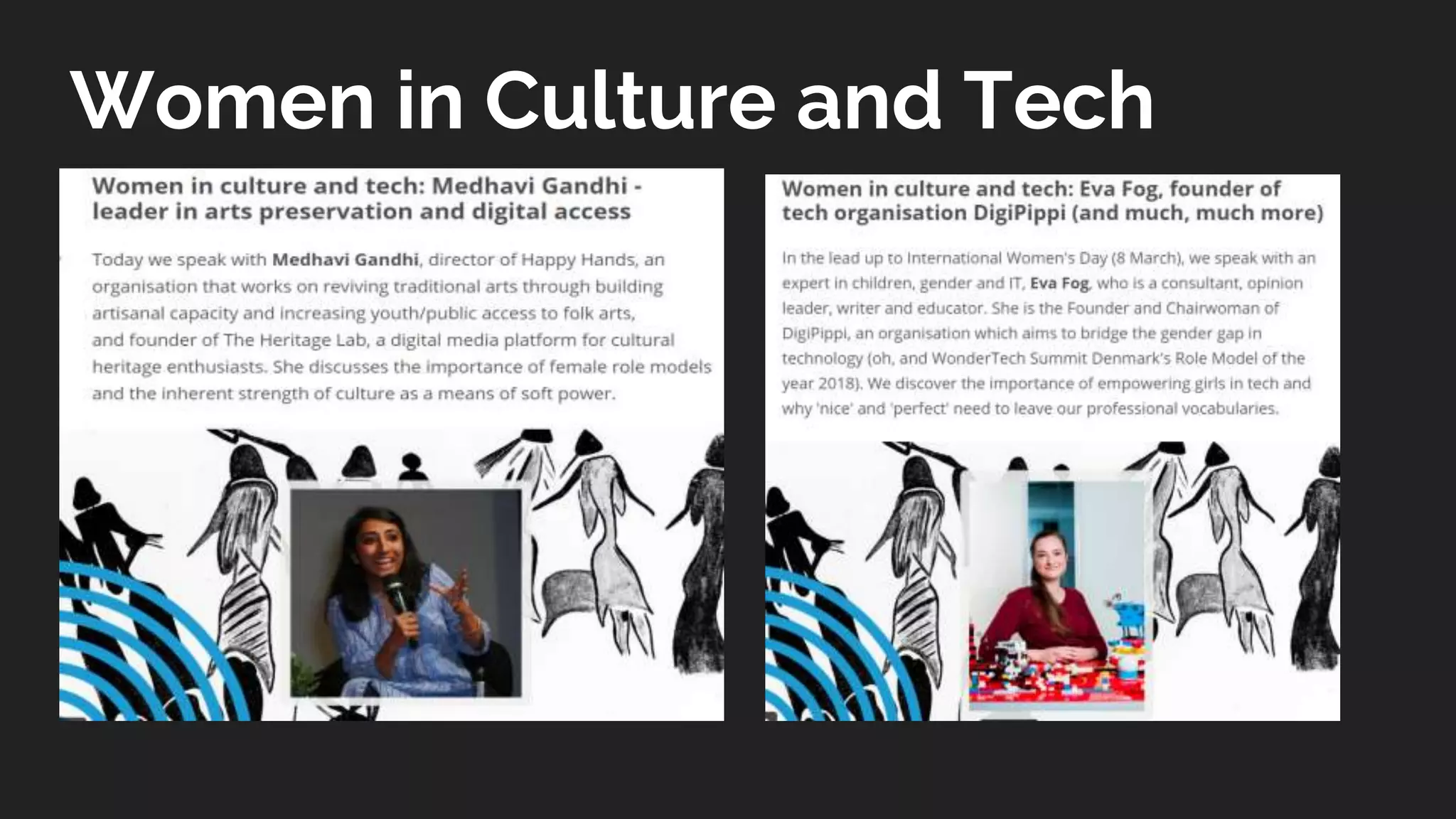 Women in Culture and Tech
 