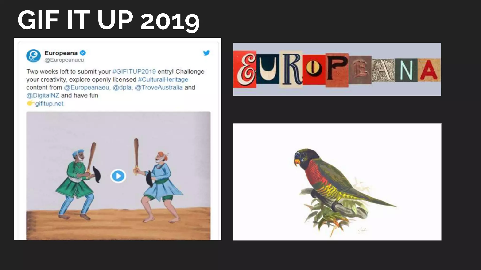 GIF IT UP 2019
 