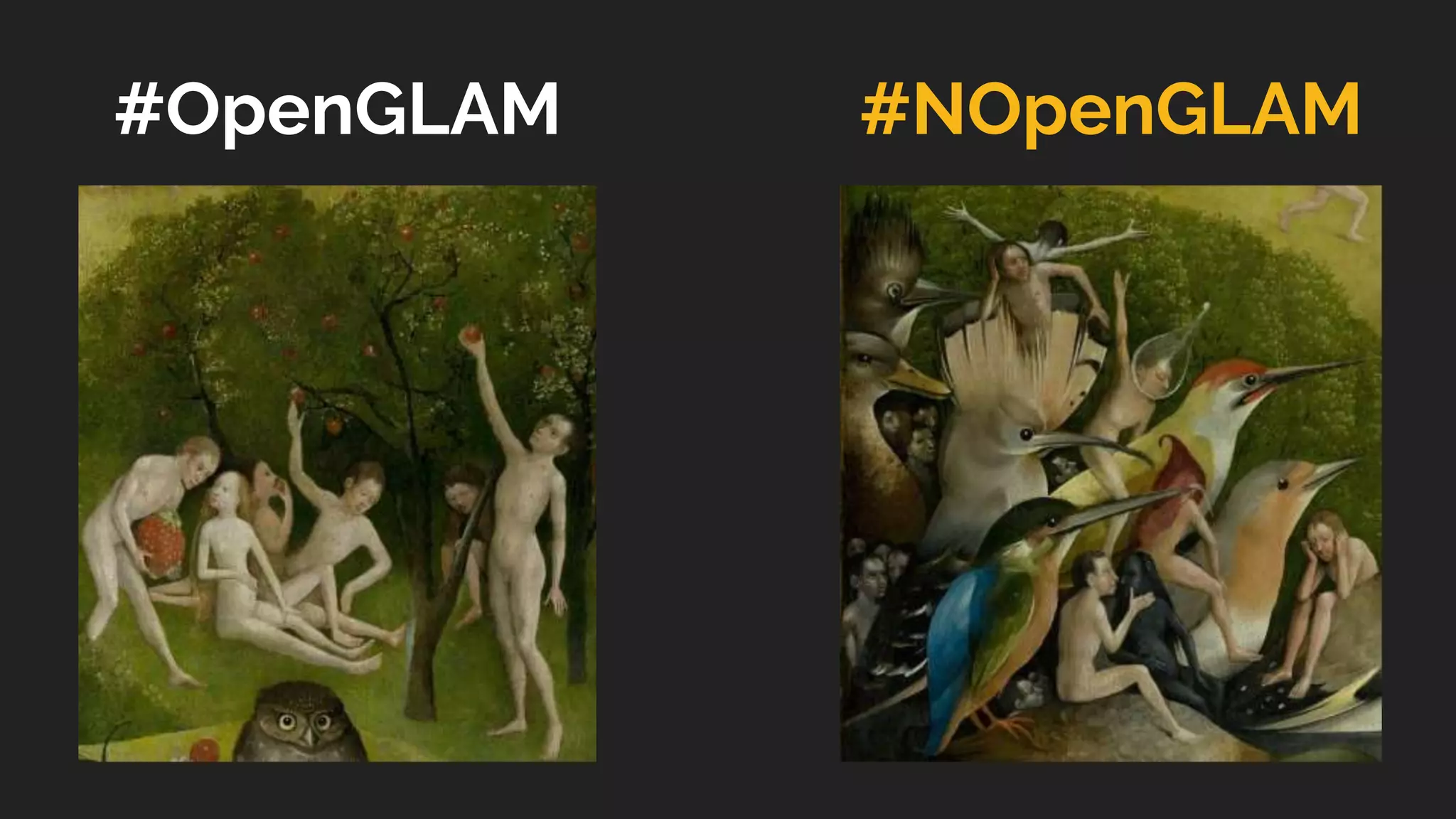 #OpenGLAM #NOpenGLAM
 