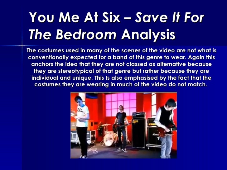 You Me At Six Save It For The Bedroom | you me at six save it for the bedroom analysis You Me At Six Save It For The Bedroom | you me at six save it for the bedroom analysis