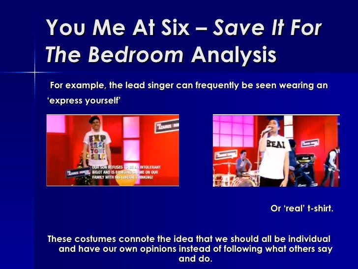 You Me At Six Save It For The Bedroom | you me at six save it for the bedroom analysis You Me At Six Save It For The Bedroom | you me at six save it for the bedroom analysis