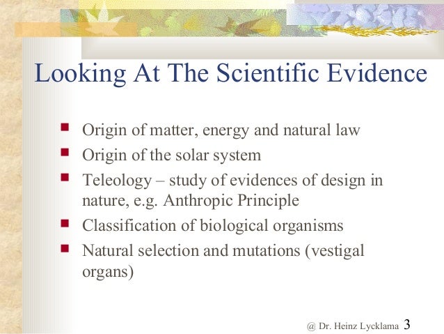Teleology Natural Selection Teleology Natural Selection
