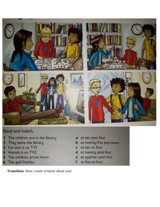 Transition: Now, I want to know about you!
 