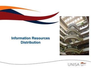 Information Resources Distribution 