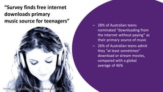 losing sleep
      over
      gadgets




Source: “Gen Z [..]” theaustralian.com.au, June 2011
 