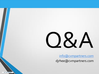 info@cvmpartners.com
djrhee@cvmpartners.com
 