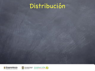 Distribución
 