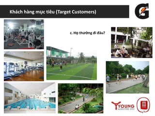 Khách hàng mục tiêu (Target Customers)
c. Họ thường đi đâu?
 