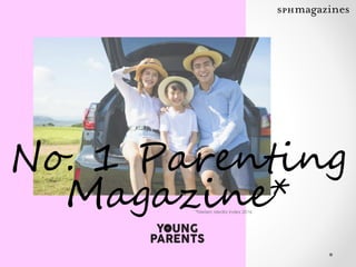 No. 1 Parenting
Magazine**Nielsen Media Index 2016
 