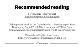 Young people and digitalisation - connecting the dots | PDF