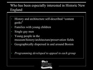 Young professionals   historic new england