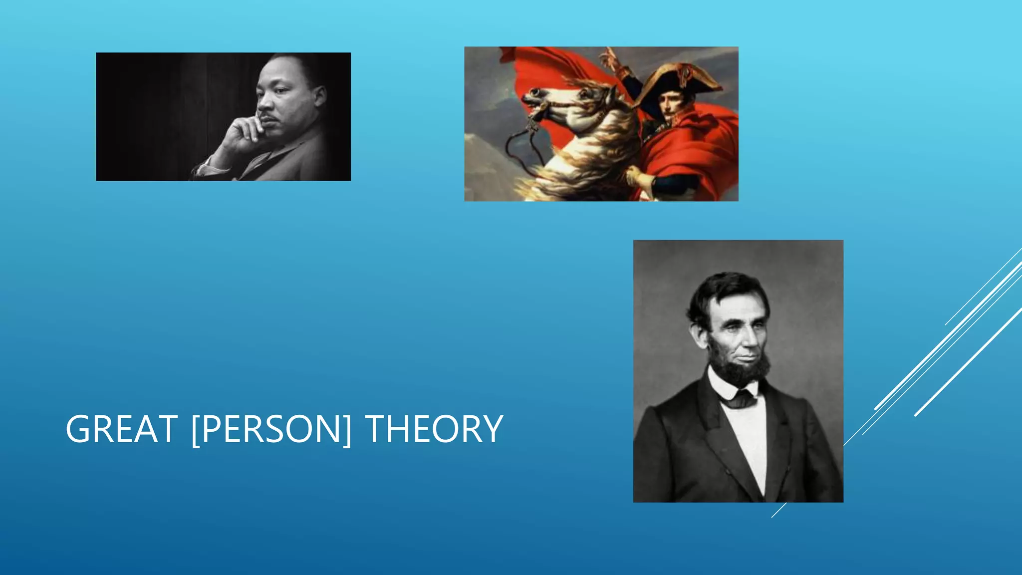 GREAT [PERSON] THEORY
 